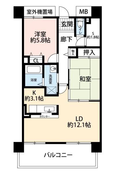 あすと松之浜の間取り