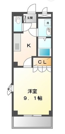 メゾンソレイユの間取り