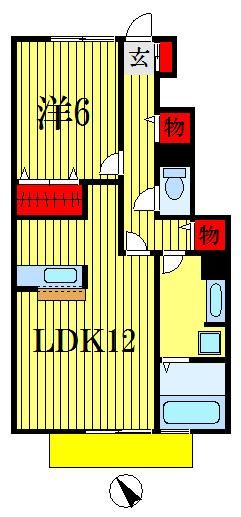 サリジエＢ棟の間取り