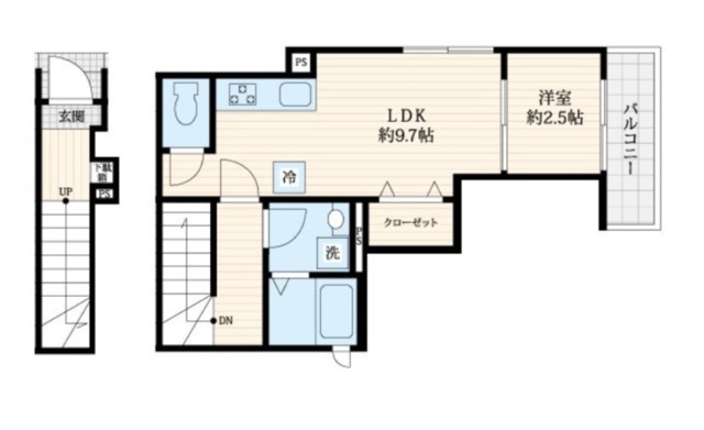 アルテ柏木の間取り