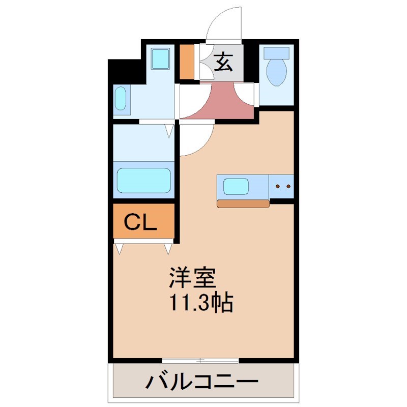 グランバロン イーストの間取り