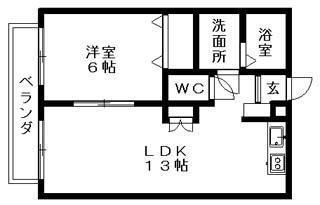 山根ハイツの間取り