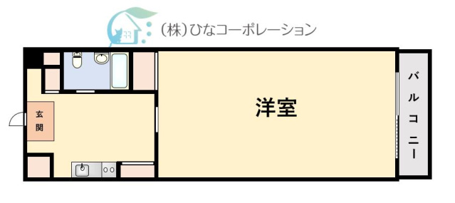 品川区南大井のマンションの間取り