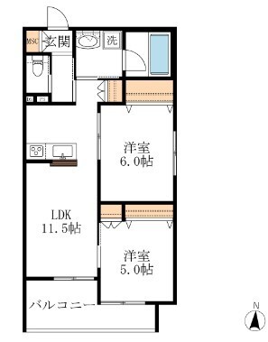 フェリーチェの間取り