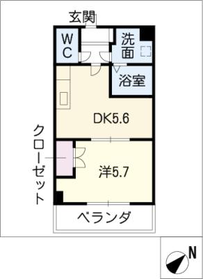 ＮＥＸＴＡＧＥ　Ｃの間取り