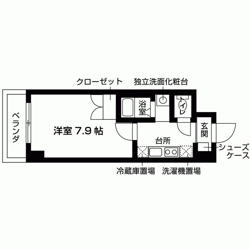 ビアン上甲東園の間取り