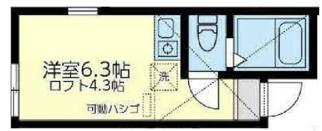 ユナイト富岡マリーゴールドの間取り