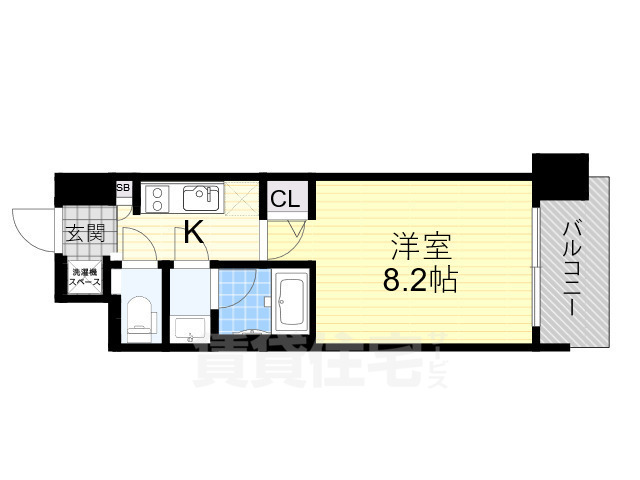 スプランディッド十三本町の間取り