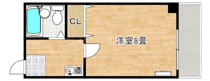 メゾンフェニックスの間取り