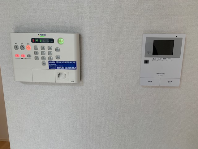 セキュリティ　ALSOKのホームセキュリティー搭載で防犯対策バッチリ