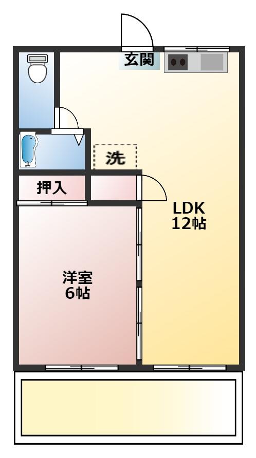 エクセル吉岡IIの間取り