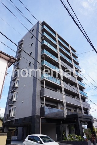 【熊本市中央区白山のマンションの建物外観】