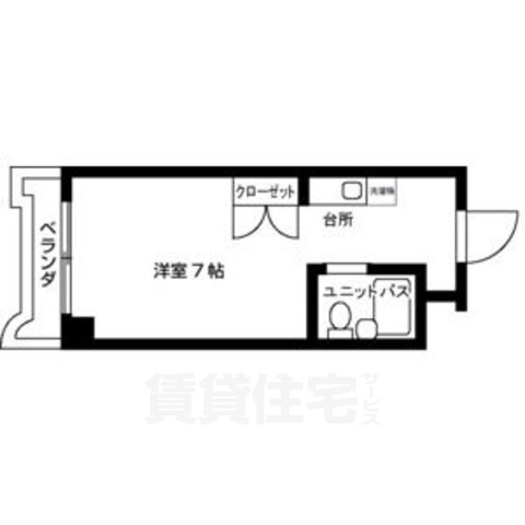 宇治市小倉町のマンションの間取り