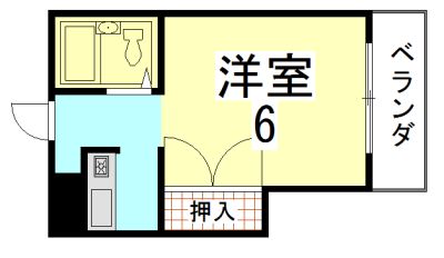 ＮＥＷハウス上田の間取り