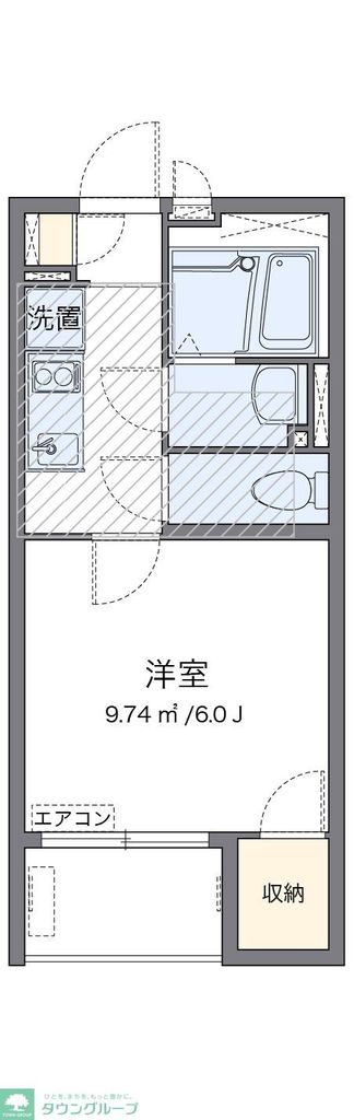 ミランダＬＵＡＮＡの間取り