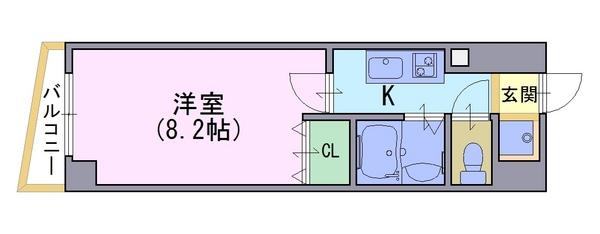 カーサ・ドルチェの間取り