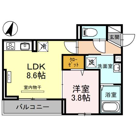 ディール北浦和IIの間取り