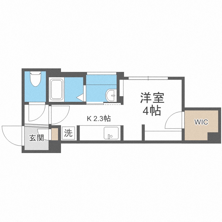 アストラリス本郷通の間取り