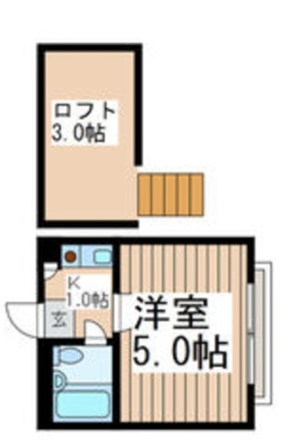 スカイピア高砂IIAの間取り