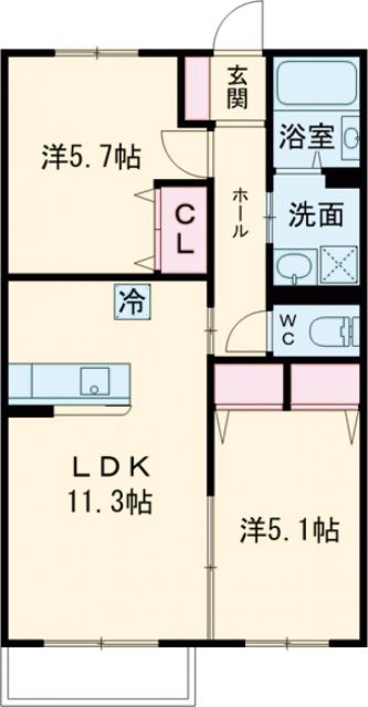 アチェロ御立の間取り