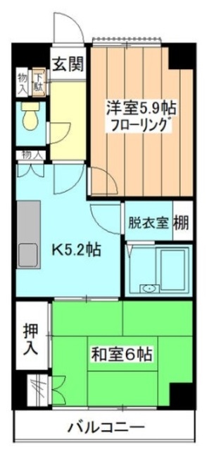 ファミール篠崎2の間取り