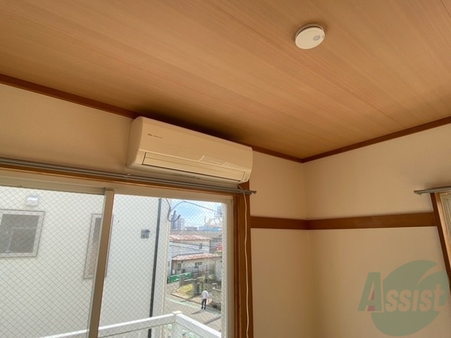 その他設備　エアコン設置済みです。これからの時代は欠かせませんよ。