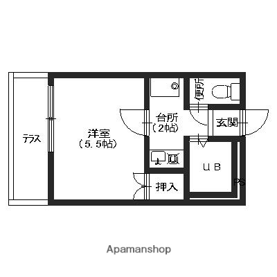 プティ・モンターニュの間取り