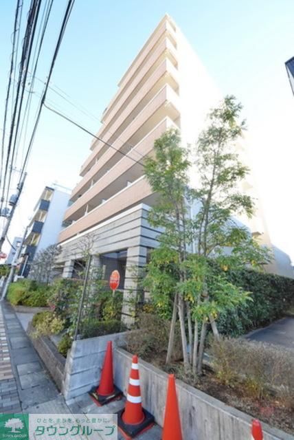 建物外観　市川駅徒歩７分の物件です