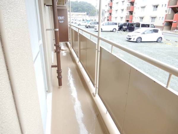 バルコニー　ビレッジハウスの同一物件・同一タイプの間取りの写真です