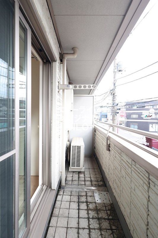 バルコニー　前面を遮る建物が無く通風良好です☆
