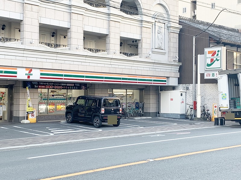 コンビニ　セブンイレブン京都西陣郵便局店（コンビニ）まで364m