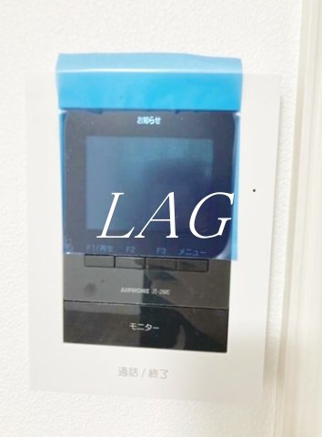 セキュリティ　モニター付きインターホンです。