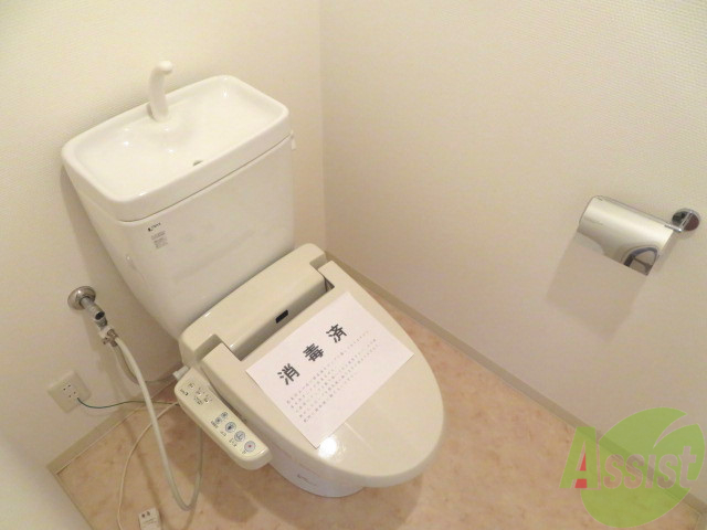 トイレ　トイレを撮影しました。清潔感にあふれています。