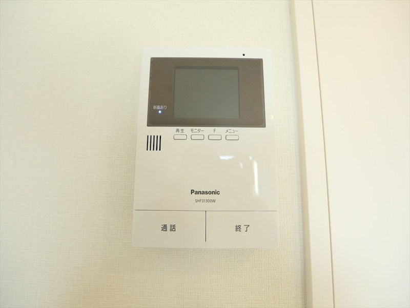 セキュリティ　ＴＶモニター付インターホン　同仕様写真