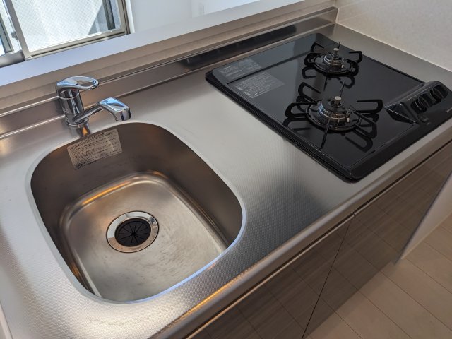 キッチン　モデル住戸901の室内写真です