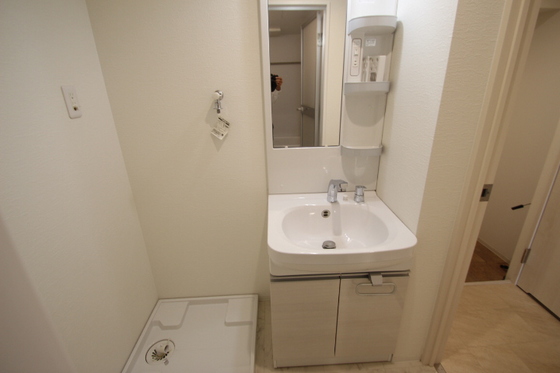 洗面設備　※他号室の写真です