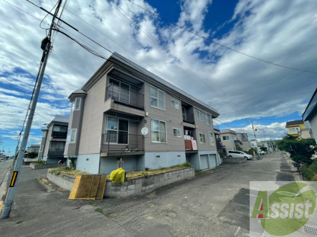 建物外観　札幌市北区新琴似１１条「アパートメント松田Ｂ」