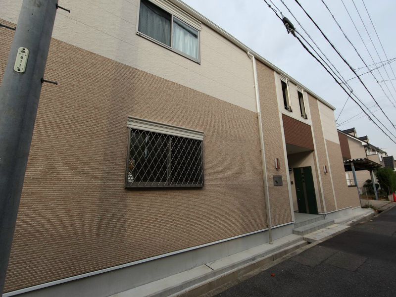 建物外観　外観　１フロア2部屋（全部屋角部屋）