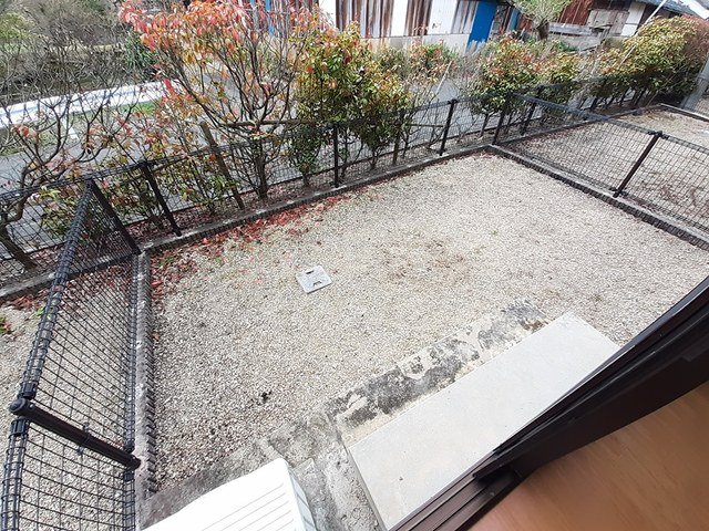 庭　お庭でゆったりと過ごせます