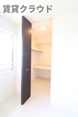 収納　憧れのウォークインクローゼットです！しかも2ヶ所あります！