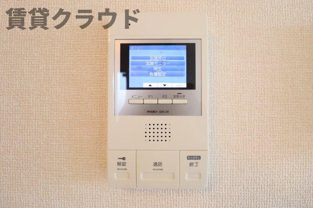 セキュリティ　TVモニターホン付きでセキュリティ面も安心！