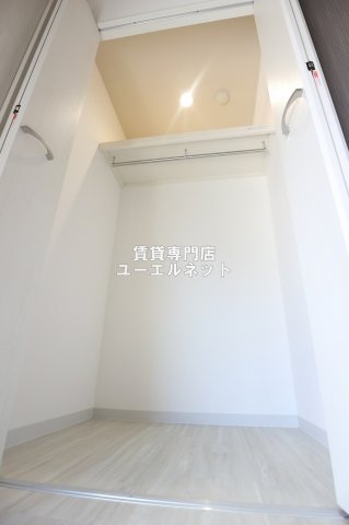 収納　クローゼット付きでお部屋もスッキリ♪