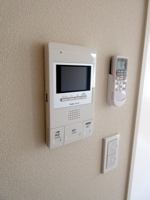 セキュリティ　オートロック連動モニター付きインターホン