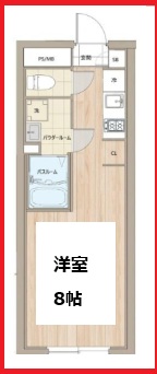 フラシア亀戸IIの間取り写真