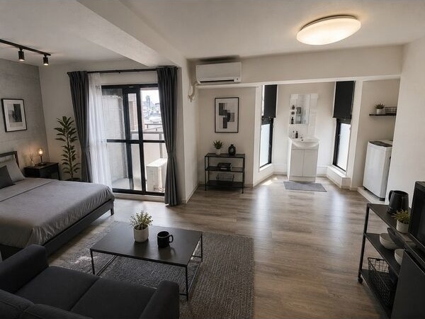 眺望　※写真は同じマンションの違う部屋のものになります。