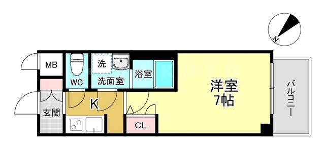 サムティ姫島FELICETOの間取り写真