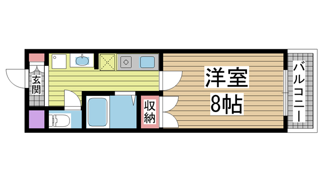 メゾン森南の間取り写真