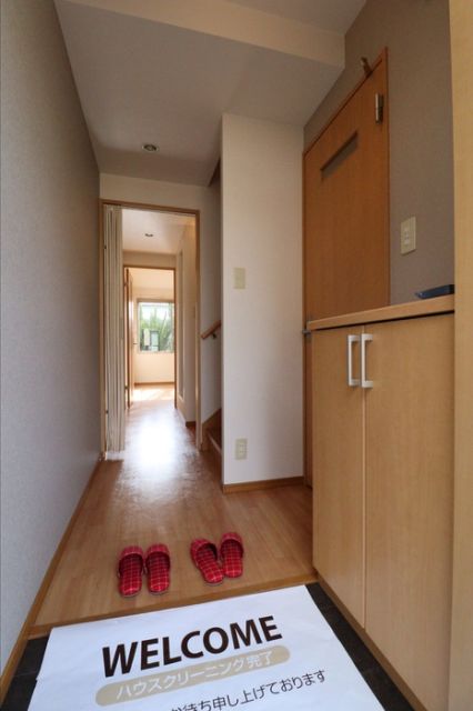 リースランド福島 A棟の玄関写真