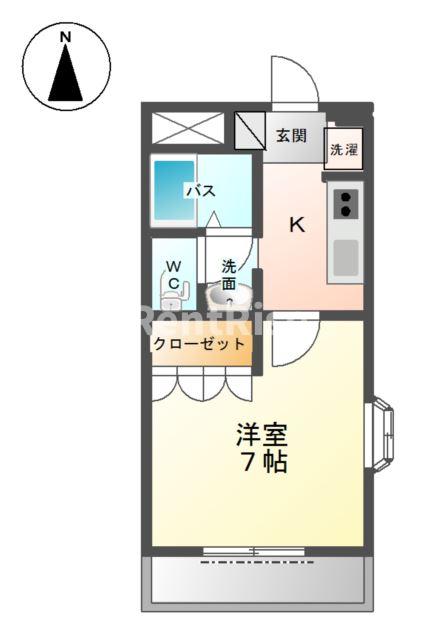 コンフォールの間取り写真