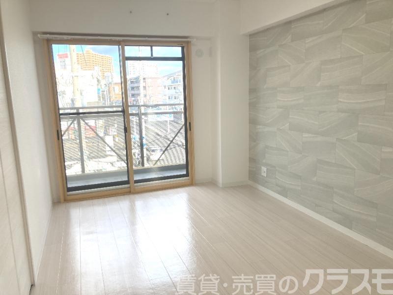 その他部屋・スペース　アクセントクロスがオシャレ♪